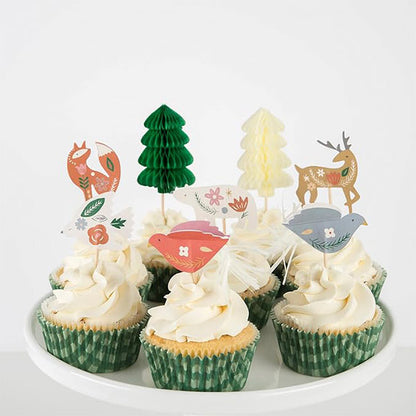 Kit De Cupcake De Bosques Populares Meri Meri