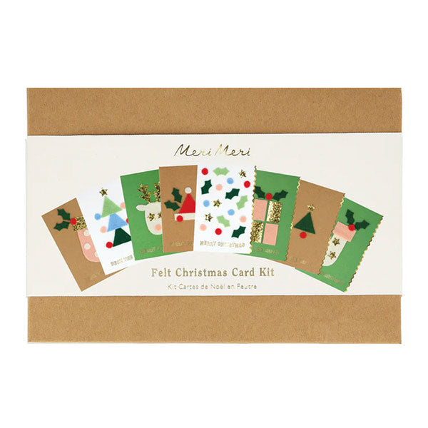 Kit De Tarjetas Navideñas De Fieltro Meri Meri