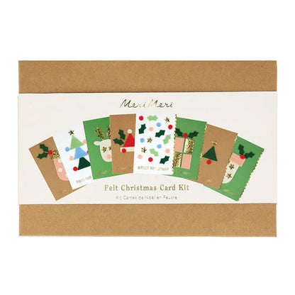 Kit De Tarjetas Navideñas De Fieltro Meri Meri