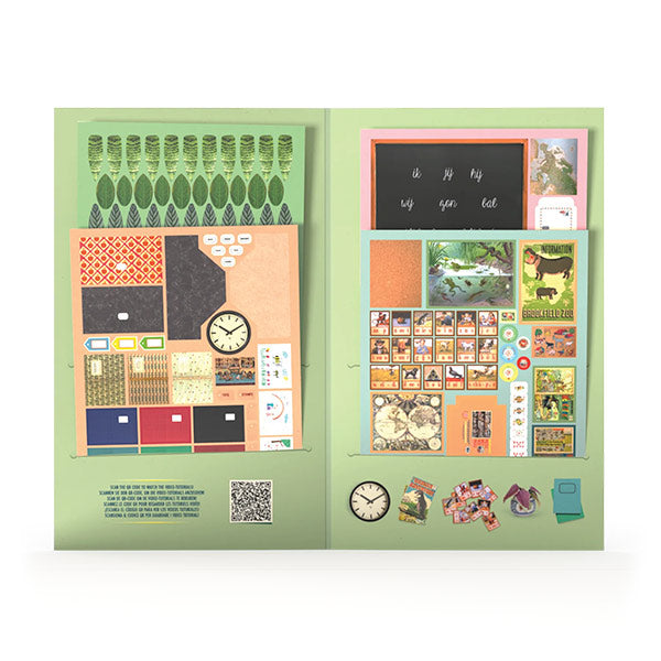 Kit Decoración Papel Clase Casa de Los Ratones