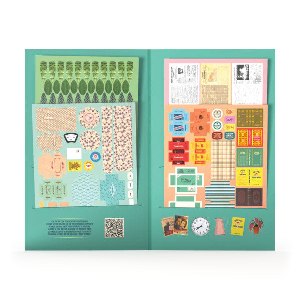 Kit Decoración Papel Dormitorio Principal Casa de Los Ratones