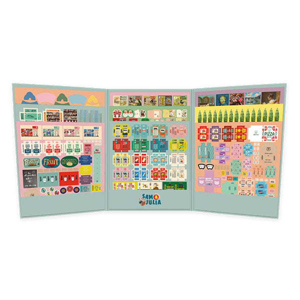 Kit Decoración Papel Recortables Casa de Los Ratones