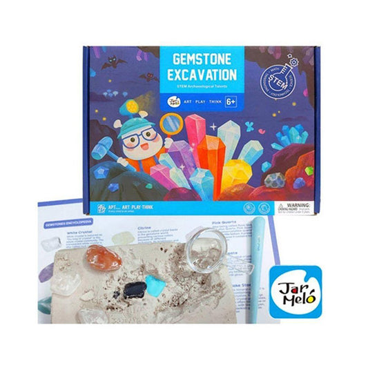 Kit Excavación Fósil Geological Gemstone Jarmelo