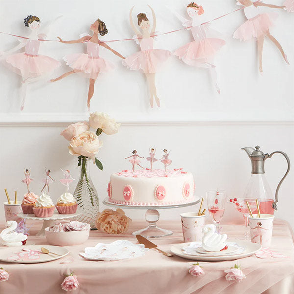Kit Para Cupcake Bailarina Meri Meri 24 Toppers