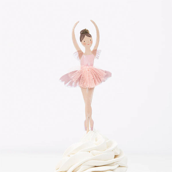 Kit Para Cupcake Bailarina Meri Meri 24 Toppers