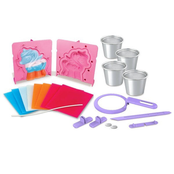 Kit Para Hacer Velas De Unicornio 3D