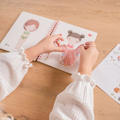 Libro Viste A Rosa & Friends Little Dutch