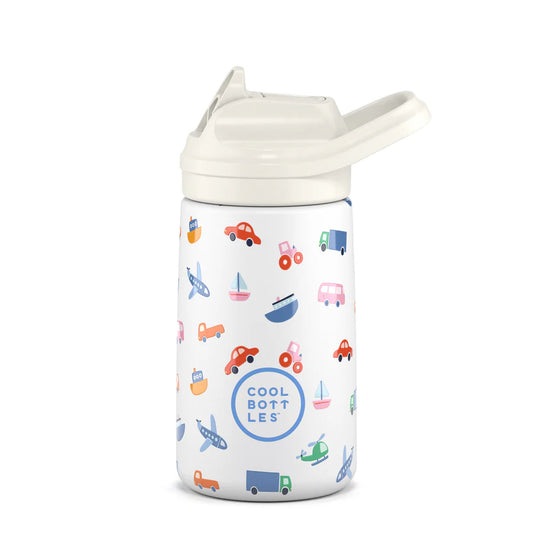 Botella Termo Kiddie Bottle Little Wheels 350ml Cool Bottles