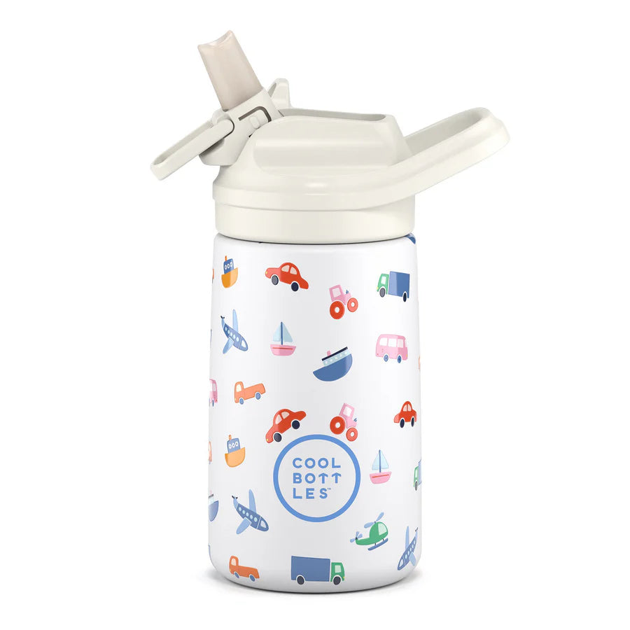 Botella Termo Kiddie Bottle Little Wheels 350ml Cool Bottles