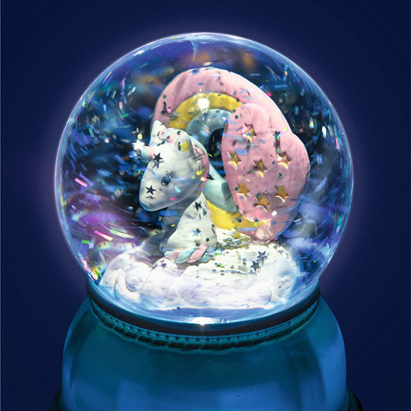 Lámpara Bola De Nieve Unicornio Djeco