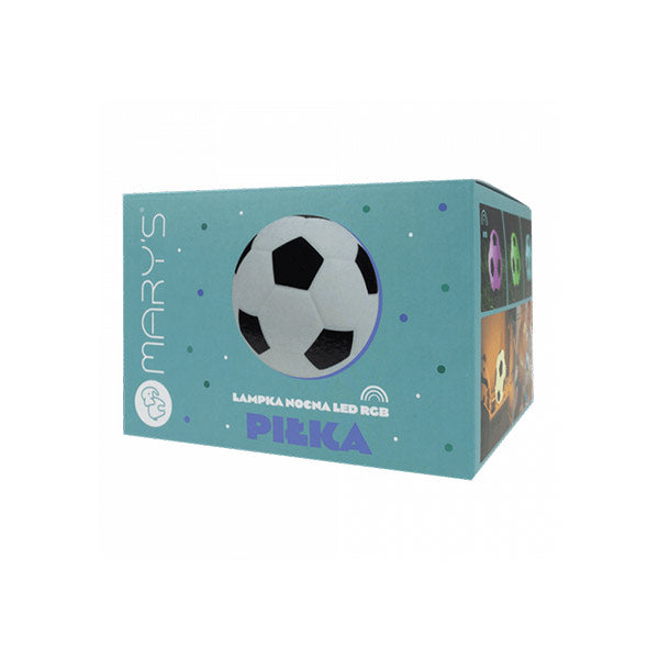 Lámpara De Noche LED Pelota Fútbol Mary's