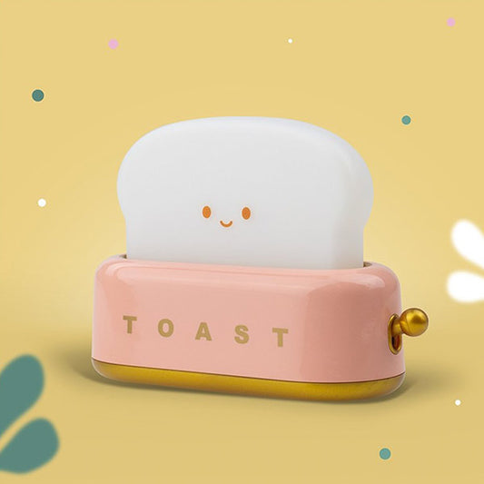 Lámpara Infantil LED Tostadora Rosa Mary's