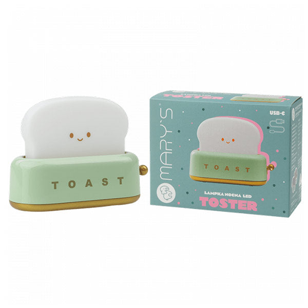 Lámpara Infantil LED Tostadora Verde Mary's