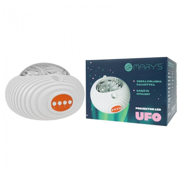 Lámpara Infantil Proyector UFO Galaxy Mary's