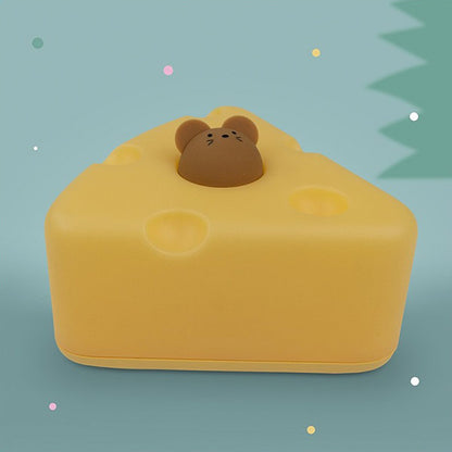 Lámpara Infantil LED Ratoncito Con Queso Mary`s