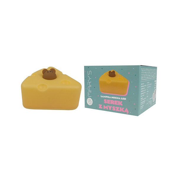 Lámpara Infantil LED Ratoncito Con Queso Mary`s