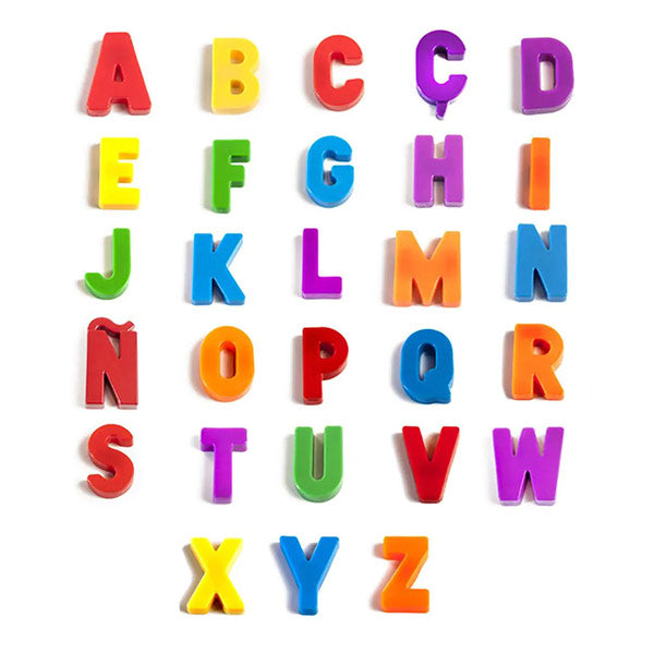 Letras Mayúsculas Magnéticas 154 Piezas Miniland