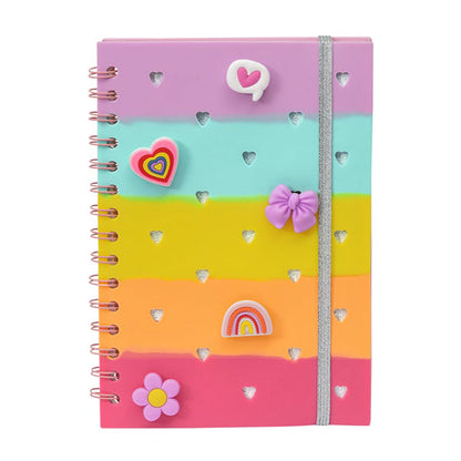 Libreta Con Decoraciones Charms