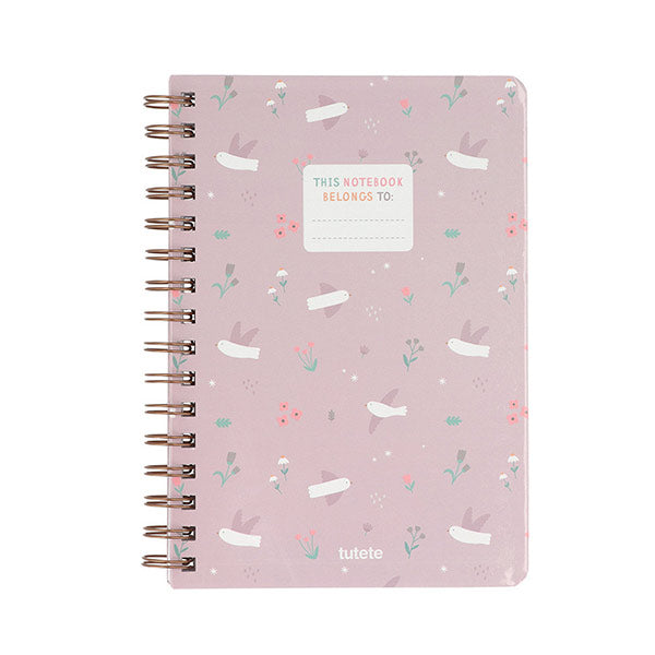 Libreta Escolar Blossom Birds Tutete