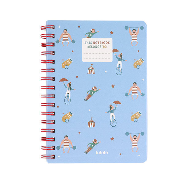 Libreta Escolar Circus Show Tutete