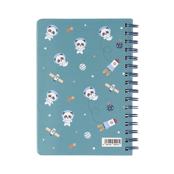Libreta Escolar Pandas in Space Tutete