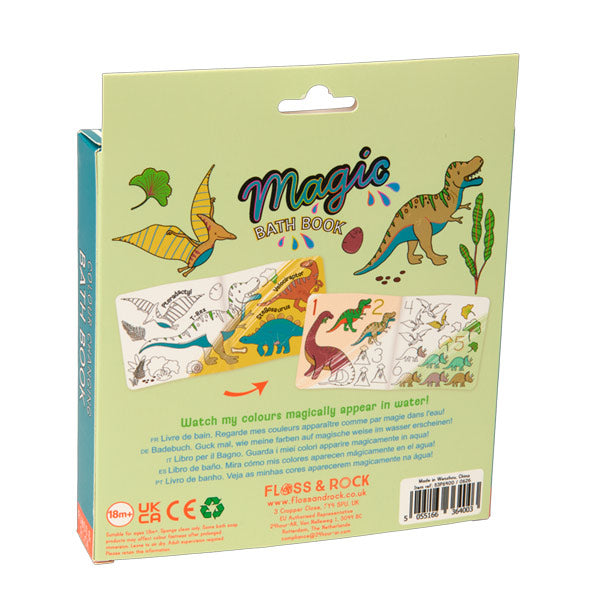 Libro Baño Water Magic Dino Floss And Rock
