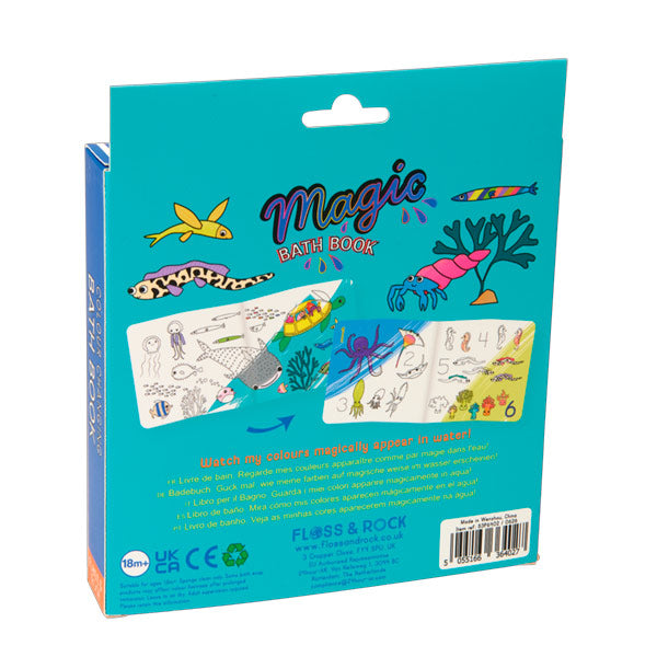 Libro Baño Water Magic Ocean Floss And Rock