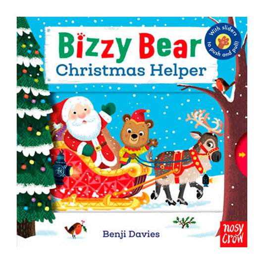 Libro Bizzy Bear Christmas Helper - Osito Tito Inglés