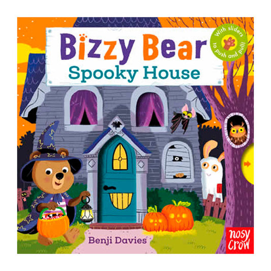 Libro Bizzy Bear Spooky House Halloween - Osito Tito Inglés