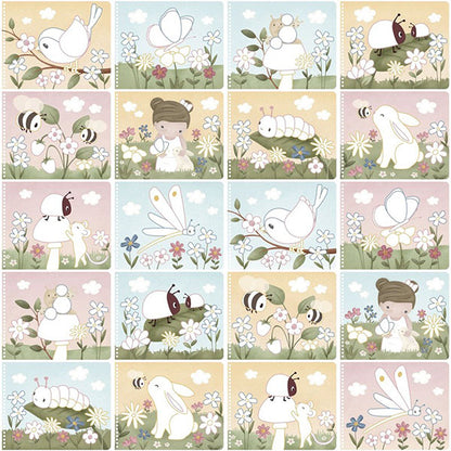 Libro Mágico Jardín De Rosa Con Lápices Little Dutch