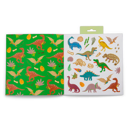 Libro Para Colorear Con Fragancia Y Stickers Dinos
