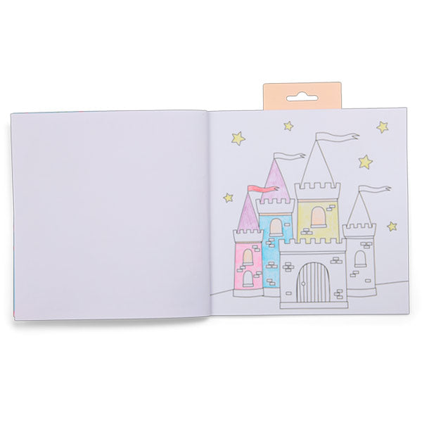 Libro Para Colorear Con Fragancia Y Stickers Princess