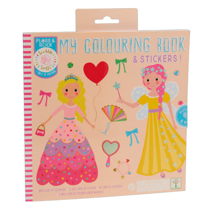 Libro Para Colorear Con Fragancia Y Stickers Princess