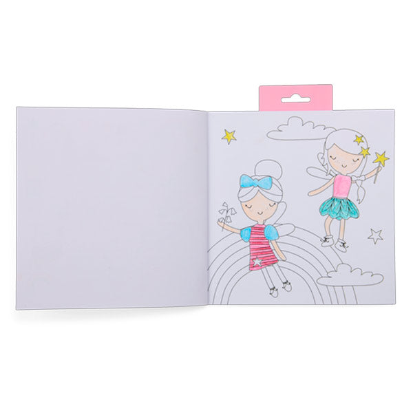 Libro Para Colorear Con Fragancia Y Stickers Rainbow Fairy