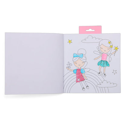 Libro Para Colorear Con Fragancia Y Stickers Rainbow Fairy