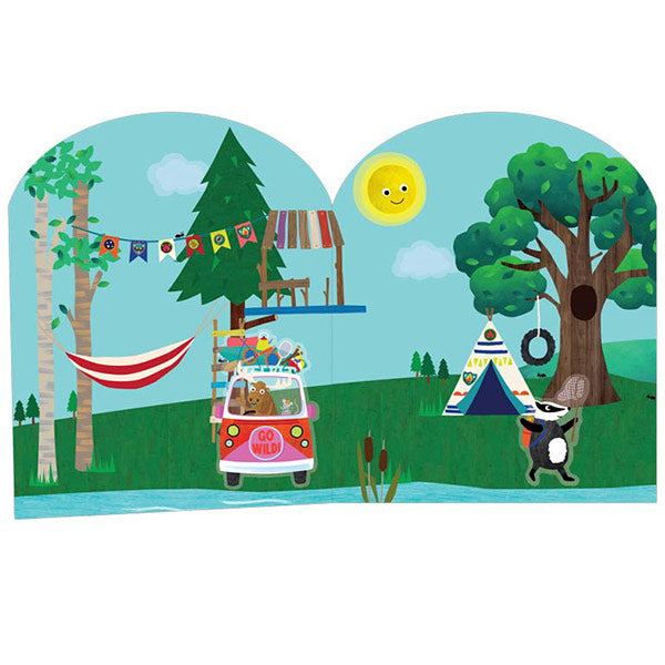 Libro Pegatinas Reutilizables Adventure Stick and Play Floss and Rock