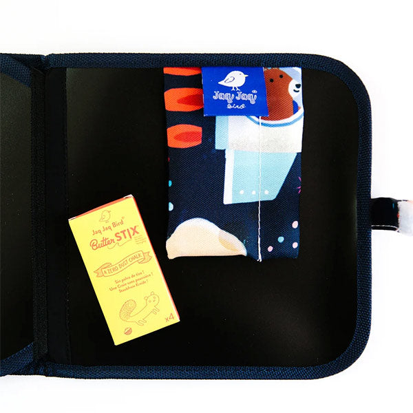 Libro Pizarra Flexible Borrable Spaceship Jaq Jaq Bird