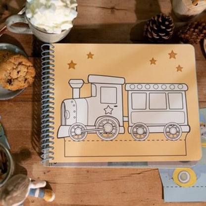 Libro Recorta Y Pinta Vehículos Little Dutch