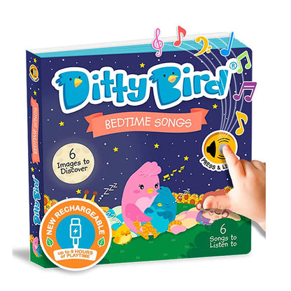 Libro Sonidos Recargable Ditty Bird Bedtime Songs