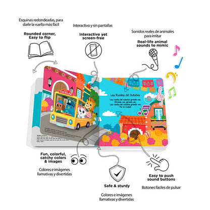 Libro Sonidos Recargable Ditty Bird Canciones Favoritas