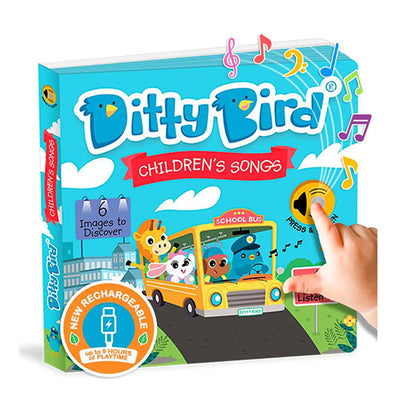 Libro Sonidos Recargable Ditty Bird Children's Songs