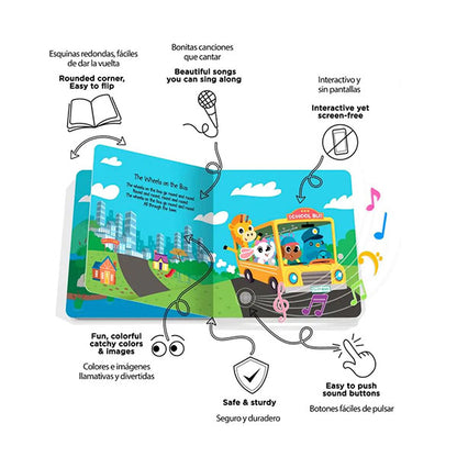 Libro Sonidos Recargable Ditty Bird Children's Songs