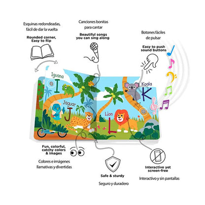 Libro Sonidos Recargable Ditty Bird Fun Alphabet