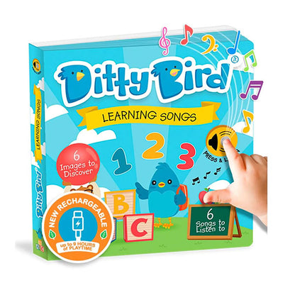 Libro Sonidos Recargable Ditty Bird Learning Songs