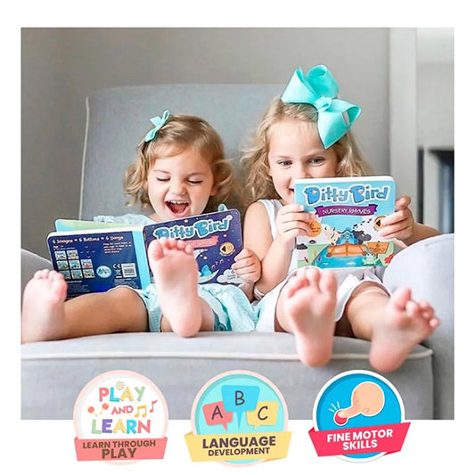 Libro Sonidos Recargable Ditty Bird Nursery Rhymes