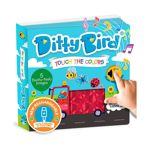 Libro Sonidos Recargable Ditty Bird Touch Colours