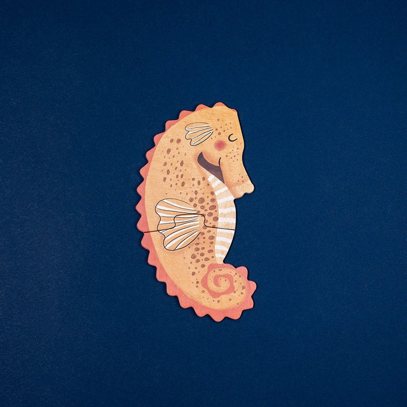 Puzzle Ballena Blue Londji Reversible y Evolutivo