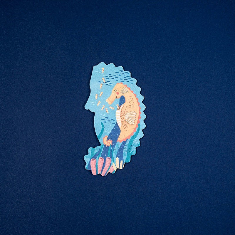 Puzzle Ballena Blue Londji Reversible y Evolutivo