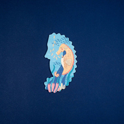 Puzzle Ballena Blue Londji Reversible y Evolutivo