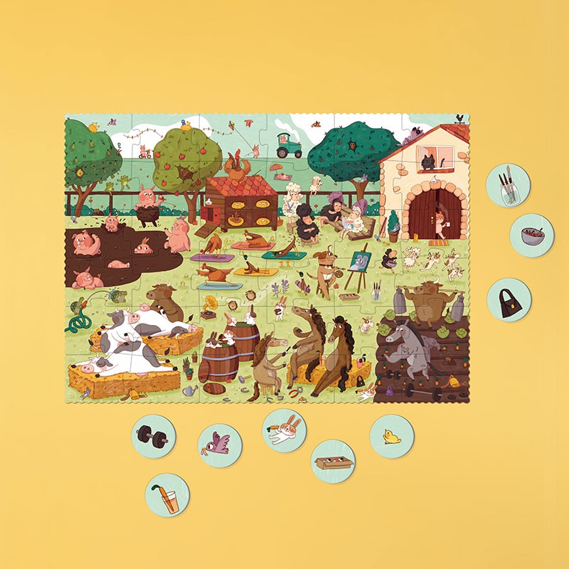 Puzzle Farmtastic Londji